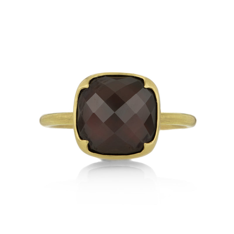 Gabriella Kiss Faceted Almandine Garnet Ring | Quadrum Gallery