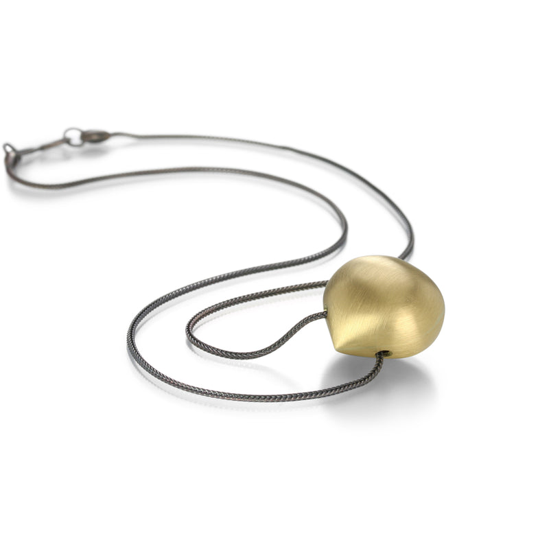 Gabriella Kiss 18k Yellow Gold Hazelnut Pendant Necklace | Quadrum Gallery
