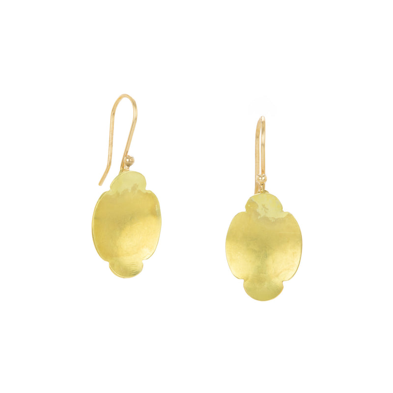 Gabriella Kiss 18k Medium Scallop Earrings | Quadrum Gallery