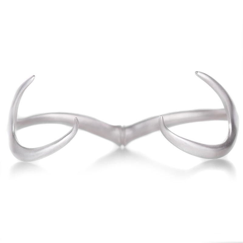 Gabriella Kiss Silver Antler Cuff  | Quadrum Gallery