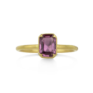 Gabriella Kiss 18k Natural Pink Sapphire Ring | Quadrum Gallery