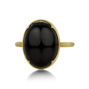Gabriella Kiss Oval Onyx Ring | Quadrum Gallery