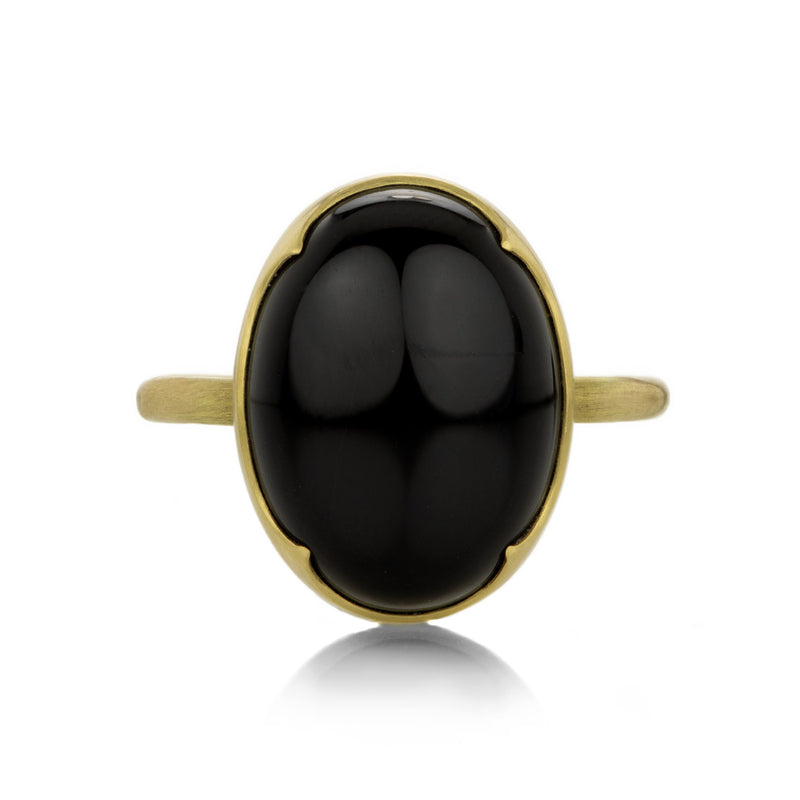 Gabriella Kiss Oval Onyx Ring | Quadrum Gallery
