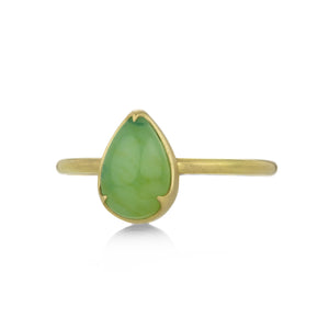 Gabriella Kiss Pear Chrysocolla Ring | Quadrum Gallery