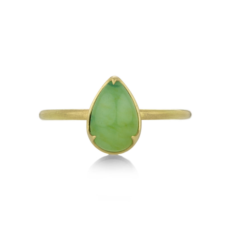 Gabriella Kiss Pear Chrysocolla Ring | Quadrum Gallery