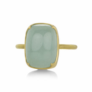 Gabriella Kiss Cushion Aquamarine Ring | Quadrum Gallery