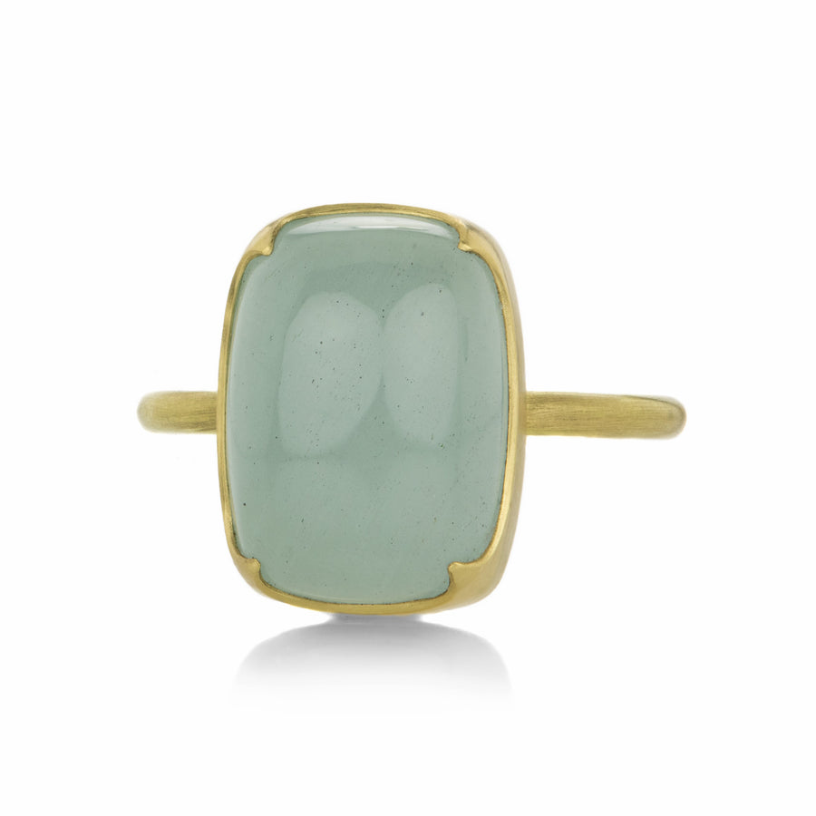 Gabriella Kiss Cushion Aquamarine Ring | Quadrum Gallery