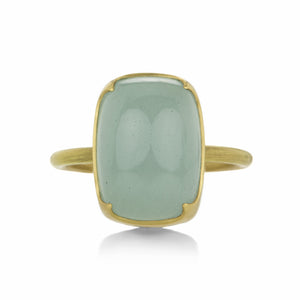 Gabriella Kiss Cushion Aquamarine Ring | Quadrum Gallery