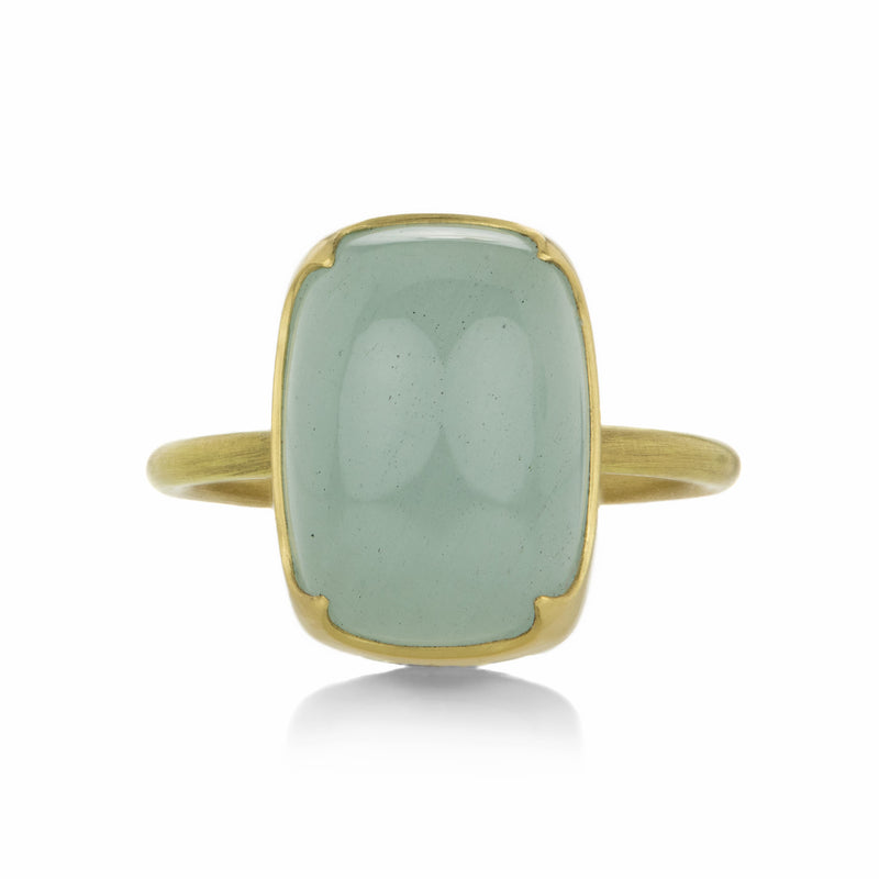 Gabriella Kiss Cushion Aquamarine Ring | Quadrum Gallery
