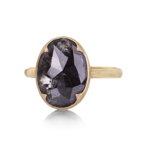 Gabriella Kiss 18k Salt & Pepper Diamond Ring | Quadrum Gallery