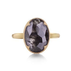 Gabriella Kiss 18k Salt & Pepper Diamond Ring | Quadrum Gallery