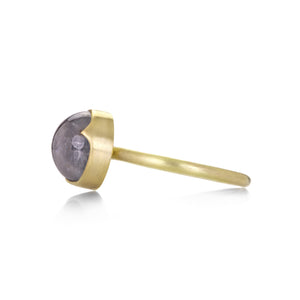 Gabriella Kiss 18k Yellow Gold Mauve Sapphire Ring | Quadrum Gallery