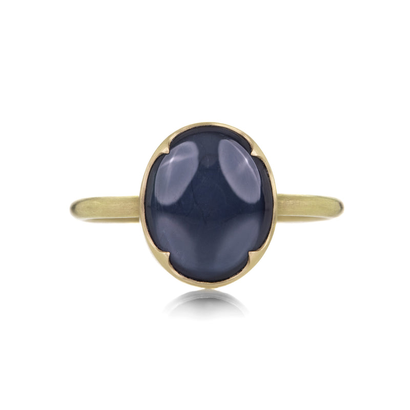 Gabriella Kiss 18k Blue Star Sapphire Ring | Quadrum Gallery