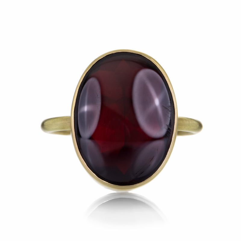 Gabriella Kiss 18k Almandine Garnet Ring | Quadrum Gallery