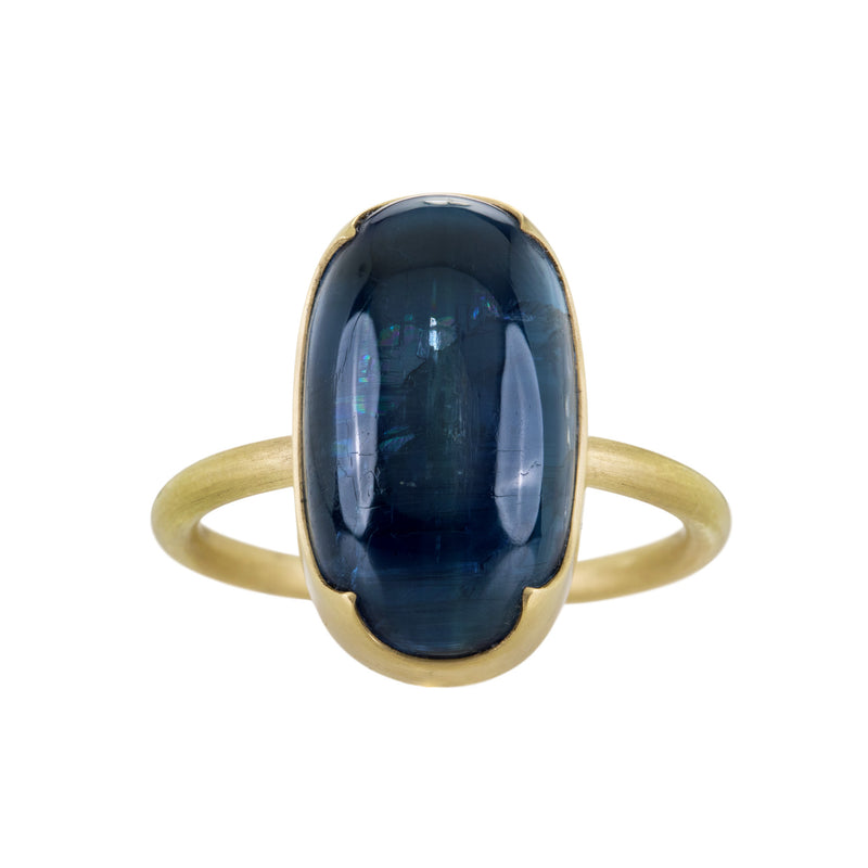 Gabriella Kiss Smooth Oval Kyanite Ring | Quadrum Gallery