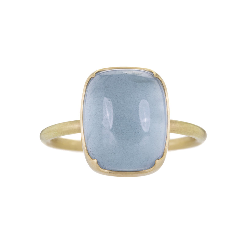 Gabriella Kiss Smooth Cushion Aquamarine Ring | Quadrum Gallery