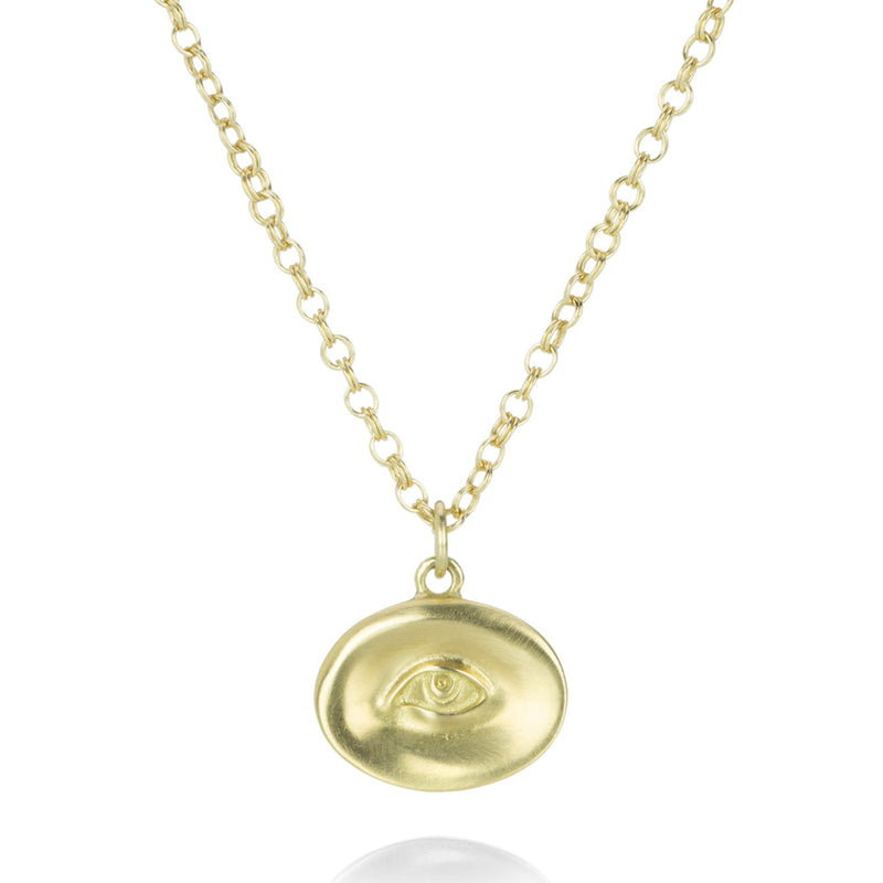 Gabriella Kiss 18k Oval Eye Pendant Necklace | Quadrum Gallery