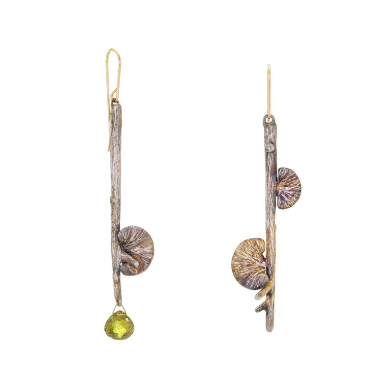 Gabriella Kiss Long Branch Mushroom Earrings | Quadrum Gallery