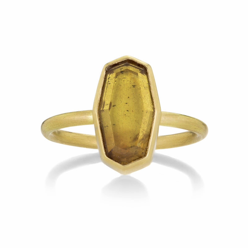 Gabriella Kiss Natural Honey Sapphire Ring | Quadrum Gallery