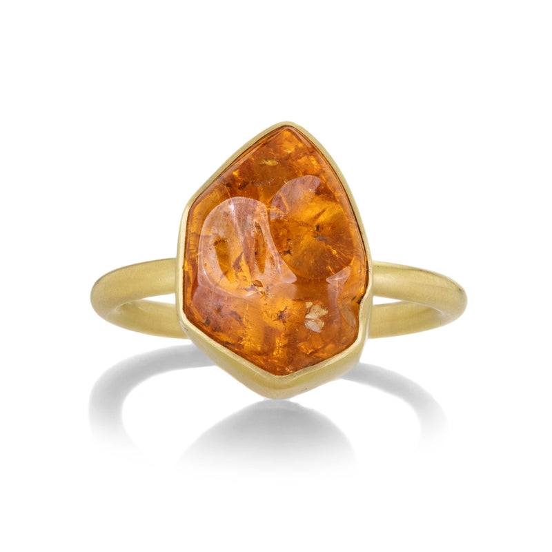 Gabriella Kiss Tumbled Spessartite Garnet Pebble Ring | Quadrum Gallery