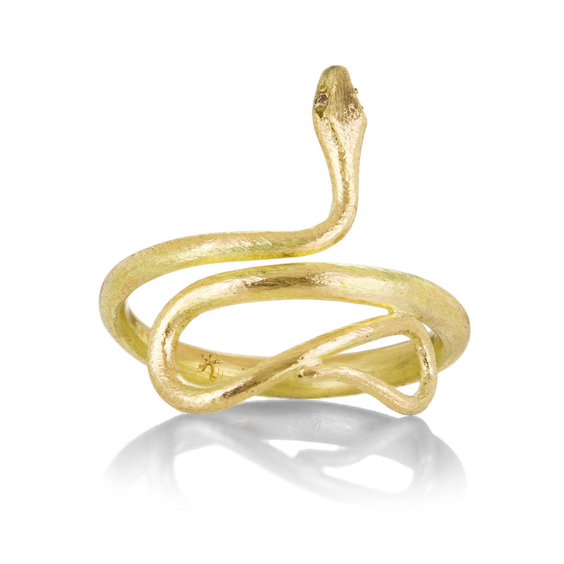 Gabriella Kiss Diamond Eye Snake Ring | Quadrum Gallery