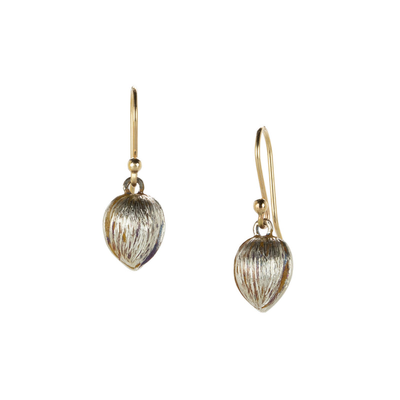 Gabriella Kiss Sterling Silver Walnut Earrings | Quadrum Gallery