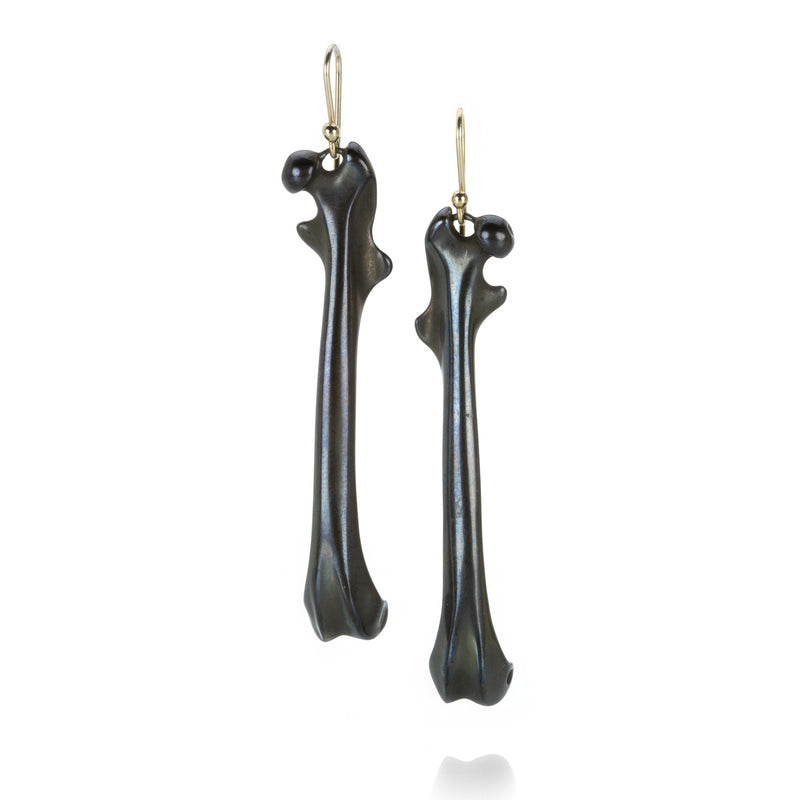 Gabriella Kiss Bronze Femur Earrings | Quadrum Gallery