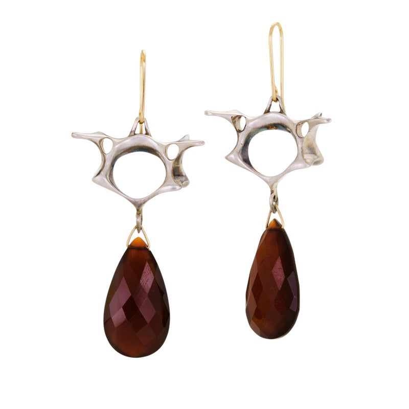 Gabriella Kiss Atlas Carnelian Earrings | Quadrum Gallery