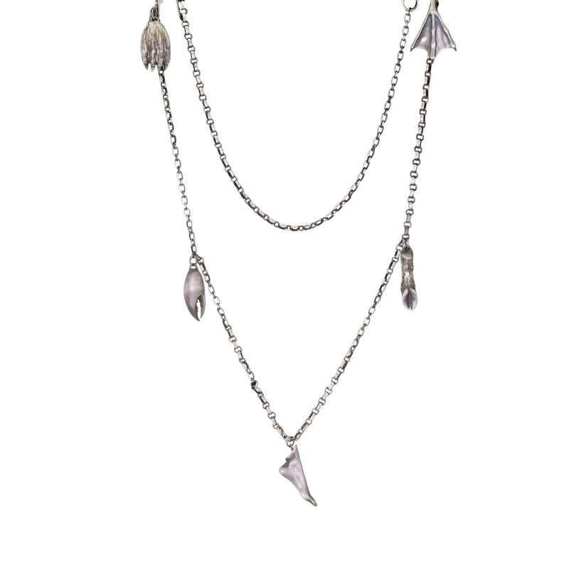 Gabriella Kiss Sterling Silver Foot Necklace | Quadrum Gallery
