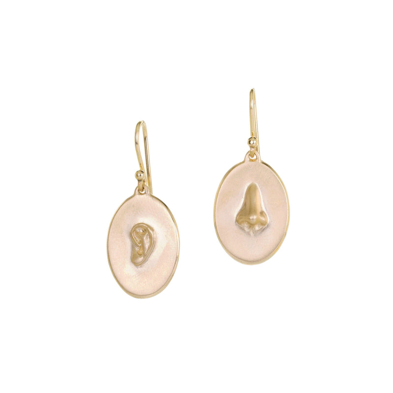 Gabriella Kiss 14k Ear and Nose Earrings | Quadrum Gallery