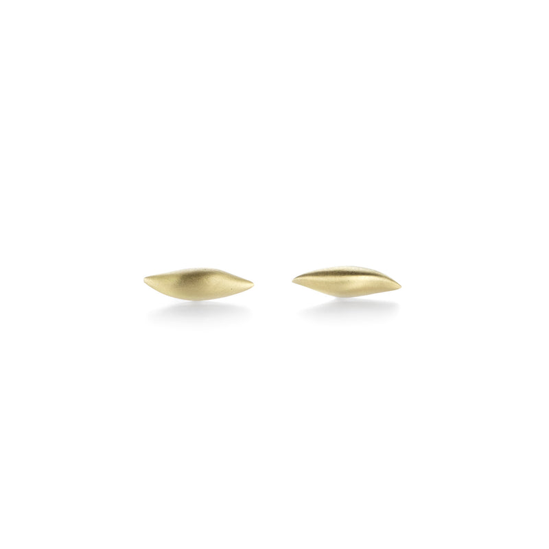 Gabriella Kiss Small 18k Slug Studs | Quadrum Gallery