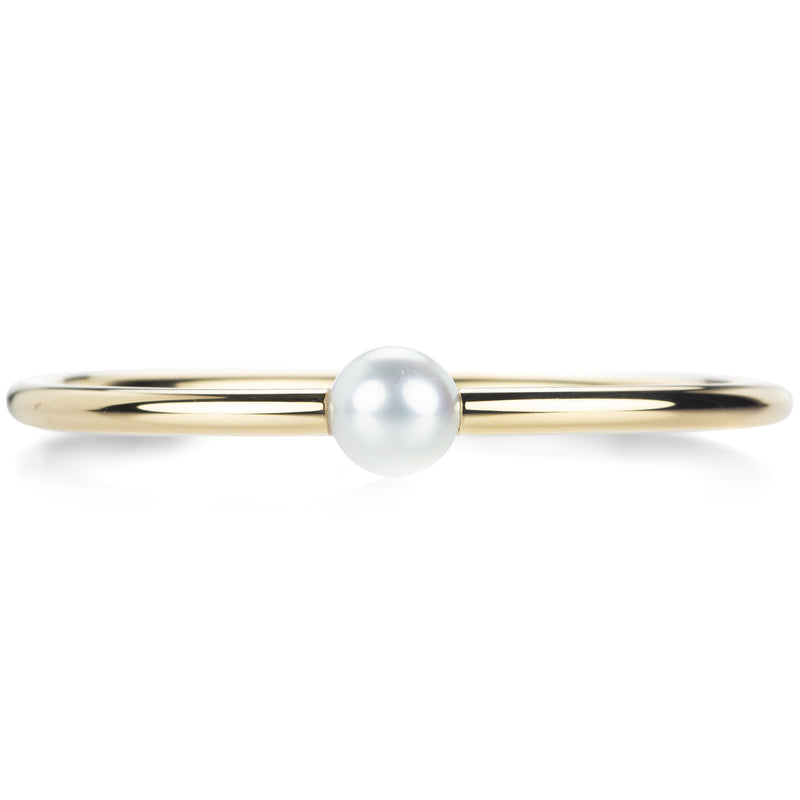 Gellner Pearl Bangle Bracelet  | Quadrum Gallery