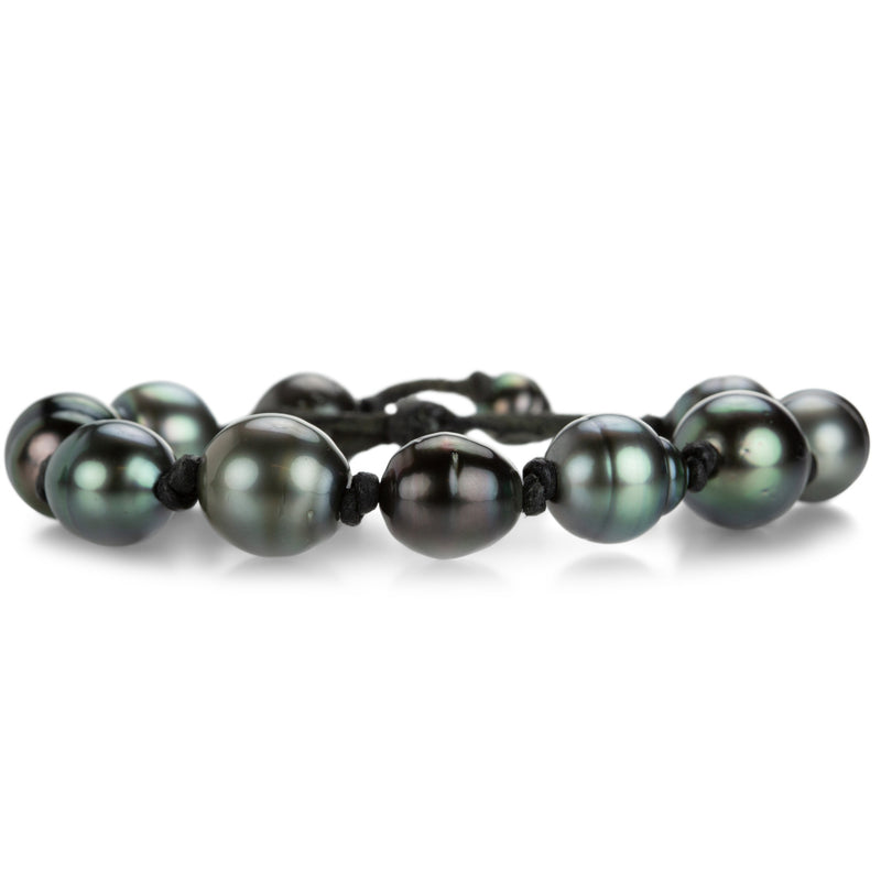 Gellner Tahitian Pearl Leather Bracelet | Quadrum Gallery