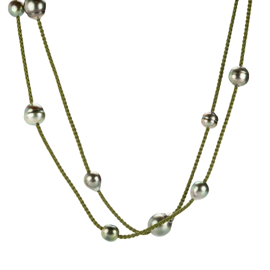 Gellner Extra Long Tahitian Pearl Cord Necklace | Quadrum Gallery