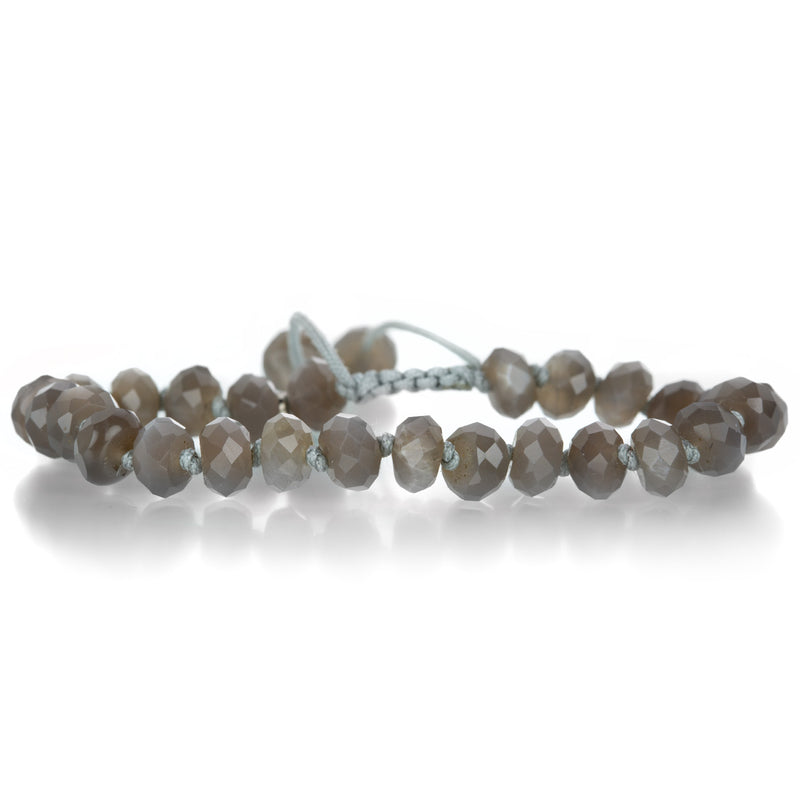 Joseph Brooks Gray Rondelle Moonstone Bracelet | Quadrum Gallery