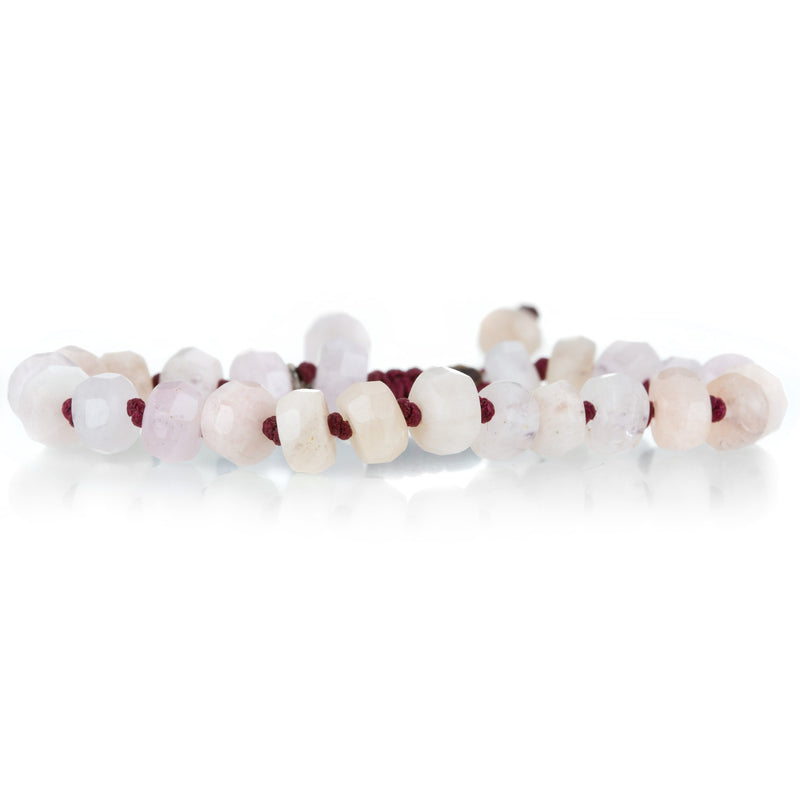 Joseph Brooks 8mm Morganite Bracelet | Quadrum Gallery