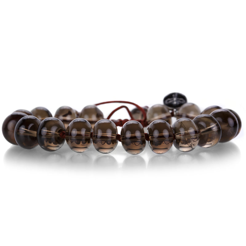 Joseph Brooks 12mm Smoky Quartz Bracelet  | Quadrum Gallery