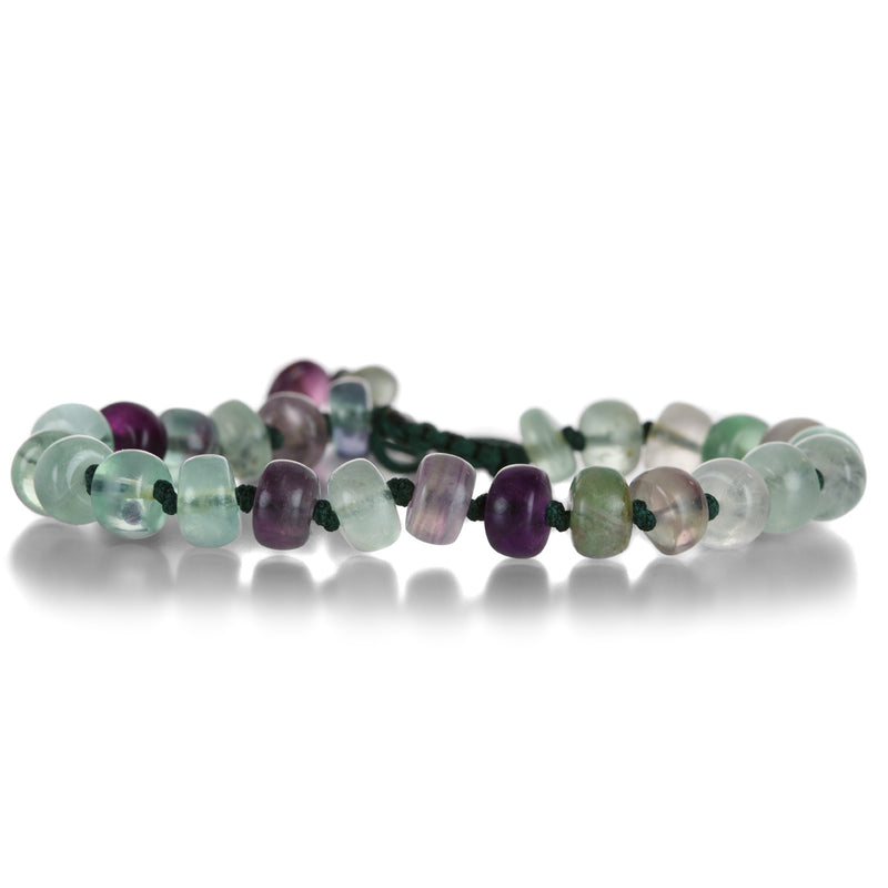 Joseph Brooks 8mm Smooth Fluorite Beaded Bracelet | Quadrum Gallery