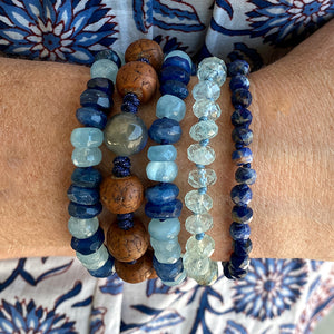 Joseph Brooks Tibetan Bodhi Seed Bracelet with Labradorite | Quadrum Gallery