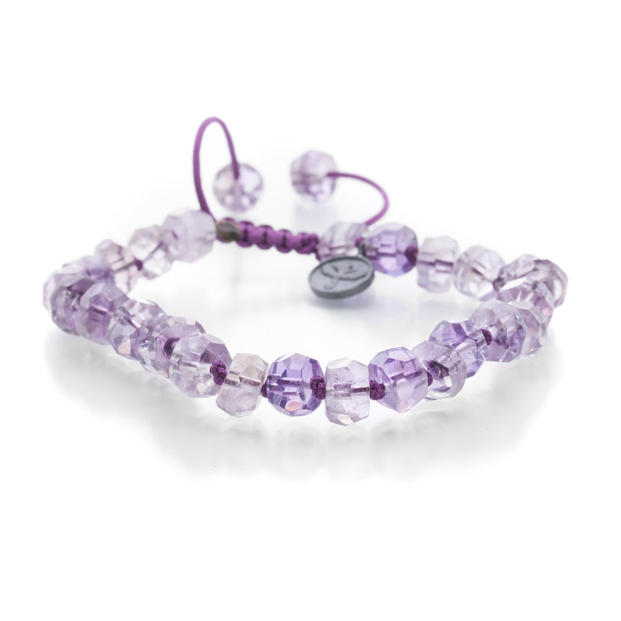 Joseph Brooks 9mm Amethyst Beaded Bracelet | Quadrum Gallery