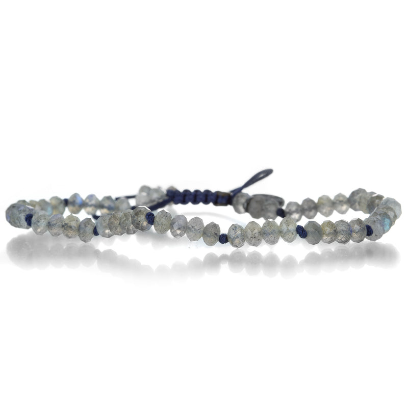 Joseph Brooks Faceted 4mm Labradorite Bracelet | Quadrum Gallery