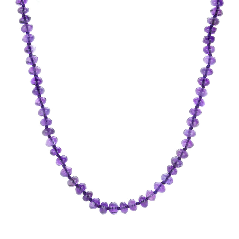 Joseph Brooks Amethyst Beaded Necklace | Quadrum Gallery