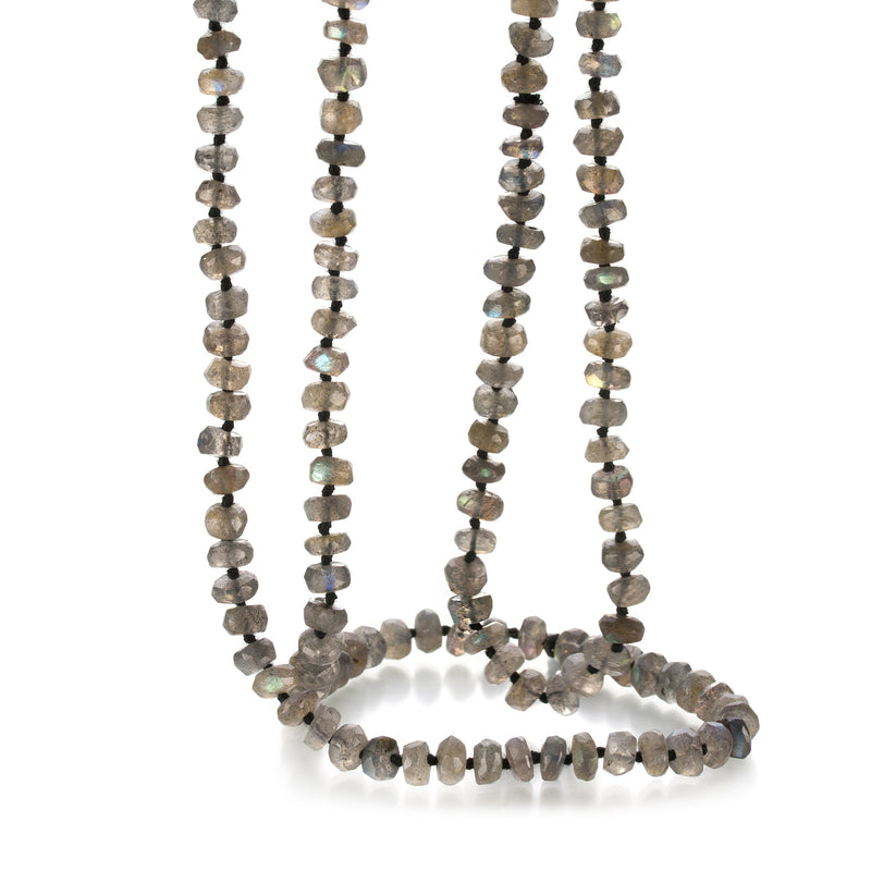 Joseph Brooks Faceted Labradorite Beaded Necklace | Quadrum Gallery