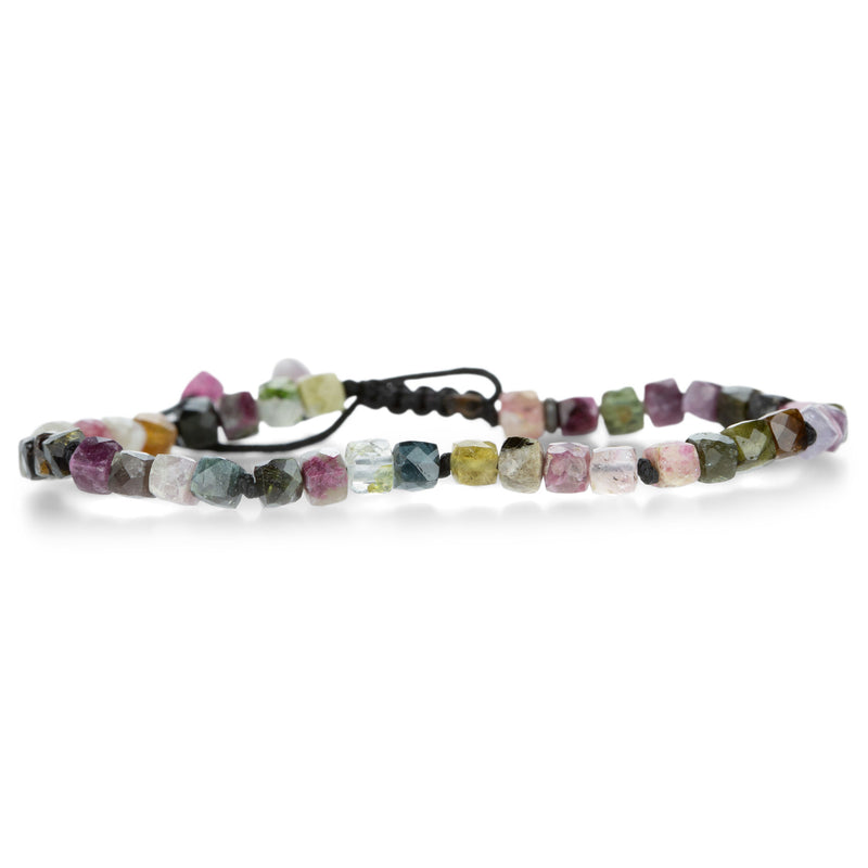 Joseph Brooks 4mm Faceted Tourmaline Cube Bracelet | Quadrum Gallery