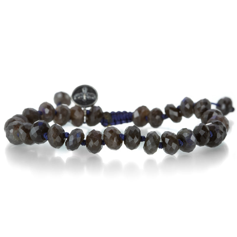 Joseph Brooks Faceted Dark Labradorite 8mm Bracelet | Quadrum Gallery