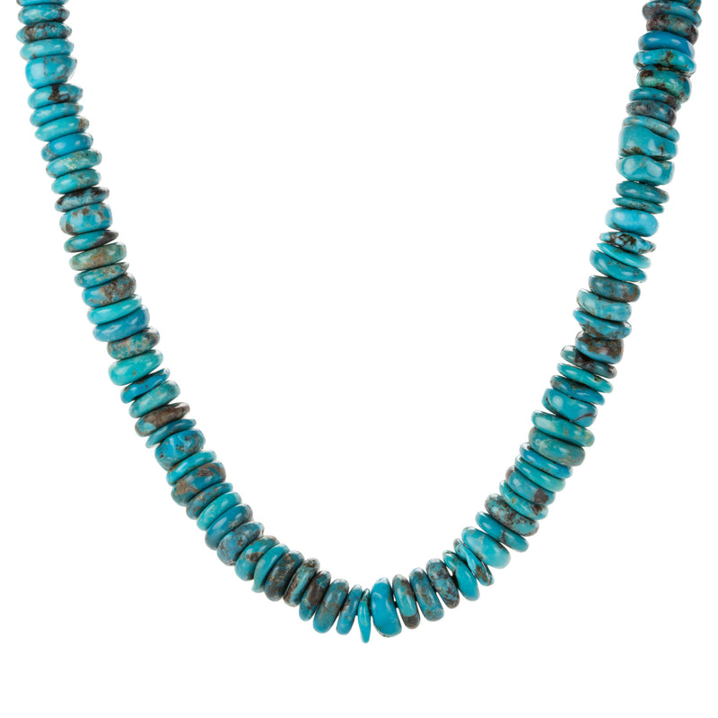 Joseph Brooks Arizona Turquoise & Red Jasper Beaded Necklace | Quadrum Gallery