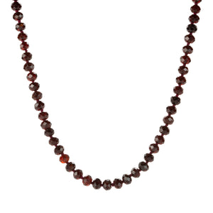 Joseph Brooks "Love is the Drug" Red Garnet Necklace | Quadrum Gallery