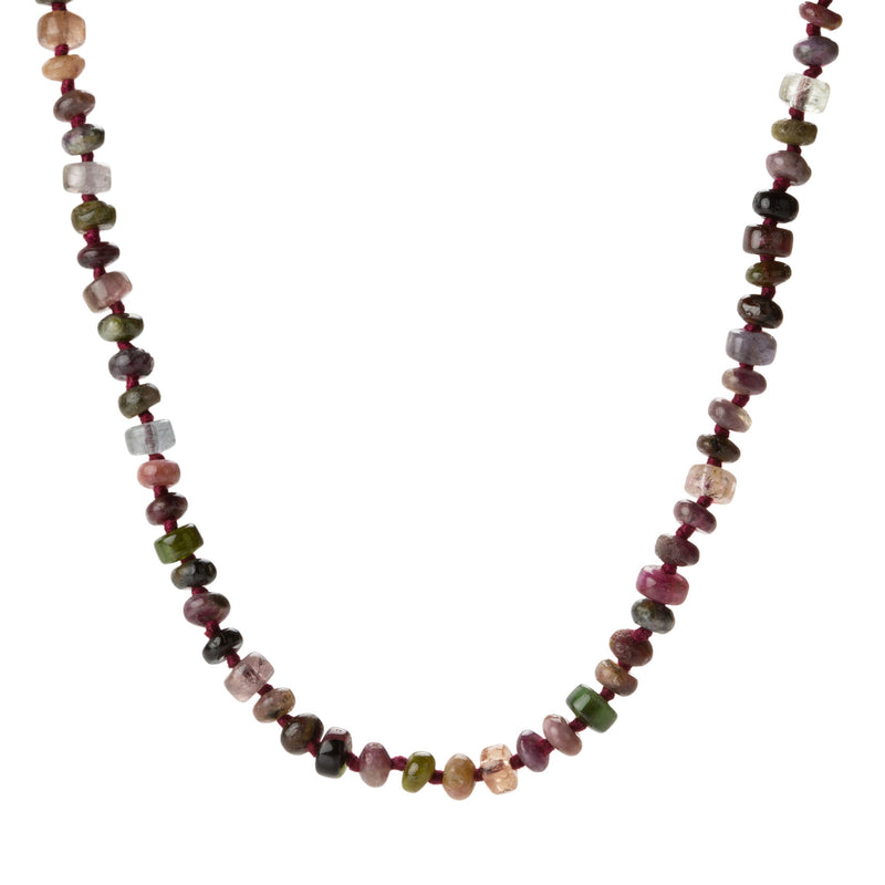 Joseph Brooks Beaded Multicolored Tourmaline Necklace | Quadrum Gallery