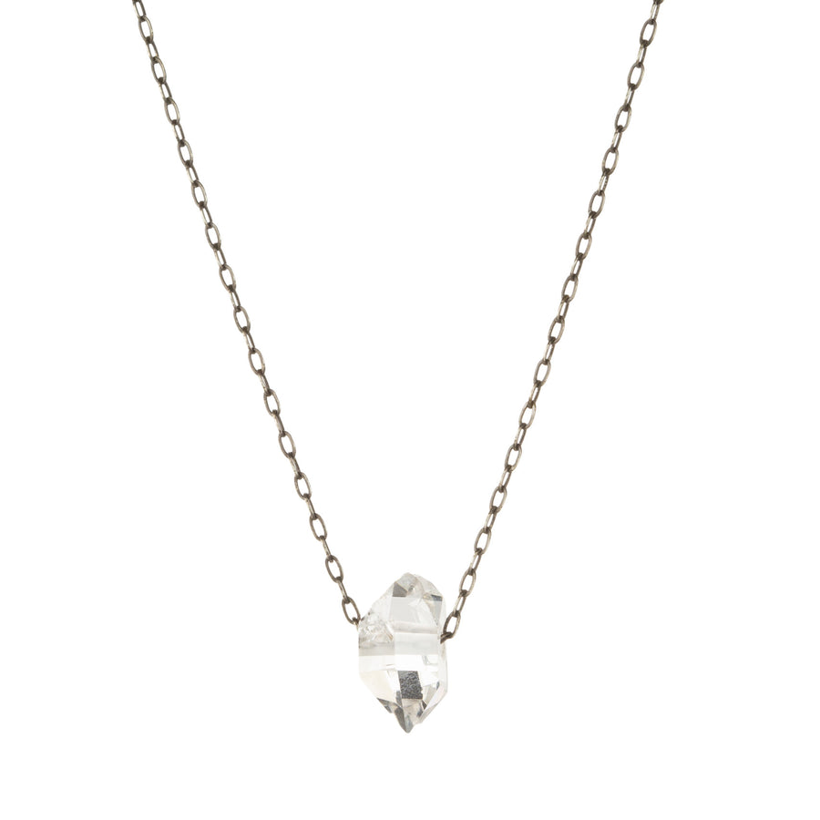 Joseph Brooks Herkimer Quartz Crystal Pendant Necklace | Quadrum Gallery