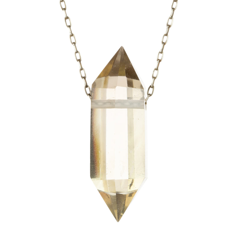 Joseph Brooks Smoky Quartz Pendant Necklace | Quadrum Gallery